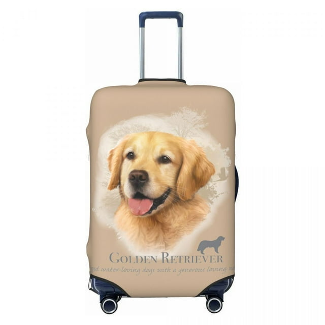 Custom Boxer Luggage Cover Elastic Pet Animal Dog Travel Suitcase Protective Covers Suit For 18-32 inch