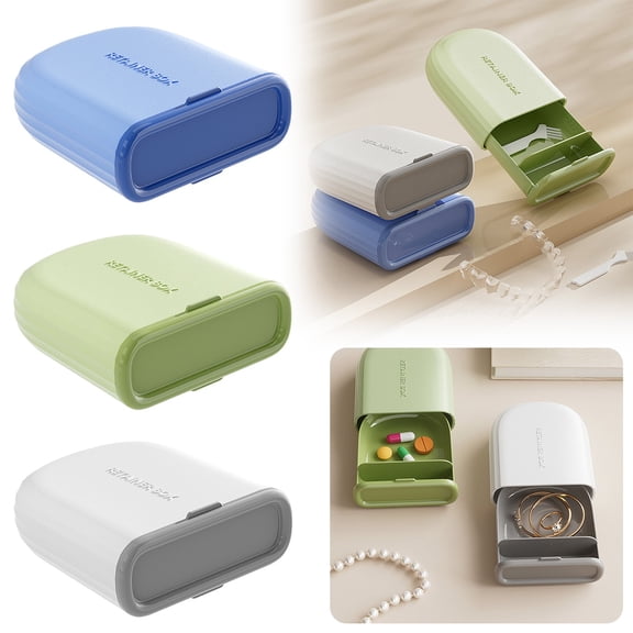 Homng Retainer Case with Vent Holes, Mouth Guard Case Dental Storage Container, Gray