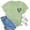Light Green, variant on Graphic Tees for Women T-Shirts Casual Summer Top for Women with Heart Print Graphic Lightweight Short Sleeve Tee Everyday Daily Wear Blue M