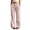 Rose Gold, variant on Womens Pants Casual Wide Leg Pants High Waist Flowy Trousers Elastic Waistband Everyday Relaxation Solid Blue L