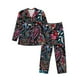 thumbnail image 1 of Balery Paisley Pijama para Hombre de Dos Piezas con Manga Larga, Conjunto de Dormir y Descanso Suave con Bolsillos-Large, 1 of 7