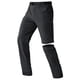 thumbnail image 1 of Pantalones FREE SOLDIER Convertibles de secado rápido para senderismo, negros, 30 de ancho x 32 de largo, 1 of 7