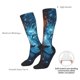 thumbnail image 4 of Balery Red And Blue Fire Lion Calcetines novedosos Calcetines deportivos Calcetines hasta la rodilla Calcetines de algodón Calcetines originales y geniales, 4 of 6