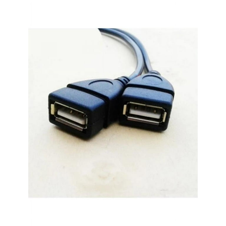 Jual Usb 2.0 A Male Ke 2 Dual Usb Female Jack Y Splitter Hub Di Seller