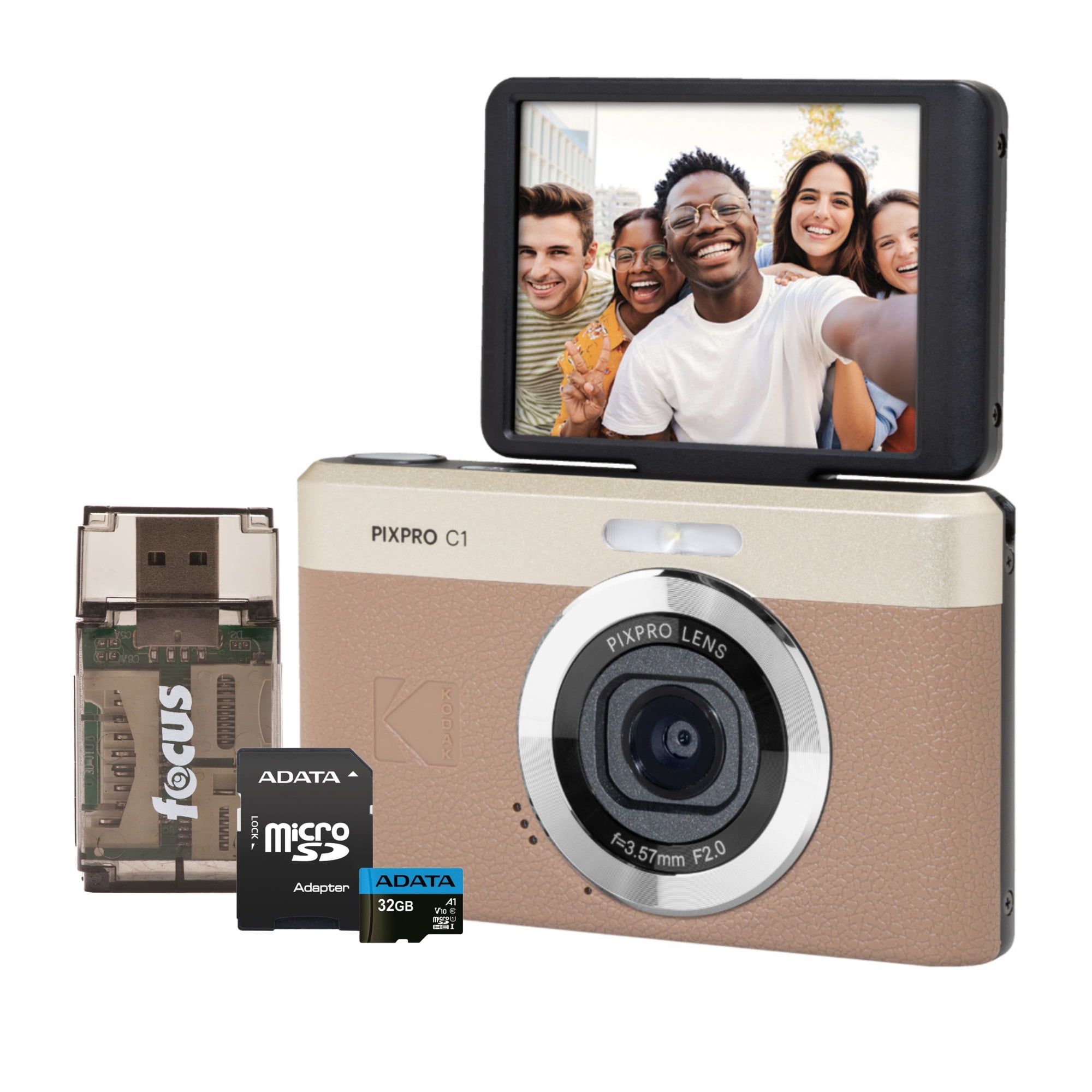 Free Shipping! Kodak Digital Camera FZ45 with 27mm Wide-Angle Lens
