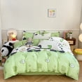 thumbnail image 1 of Green Pandan Panda Bedding Set, 1 of 10