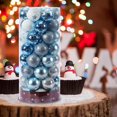 thumbnail image 4 of 50 piezas de adornos de bolas de Navidad colgante de plástico para azul claro Sunnimix Bolas de navidad, 4 of 8