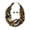 Brown White, variant on Women's Bohemian Multi-layer Beaded Long Necklace
