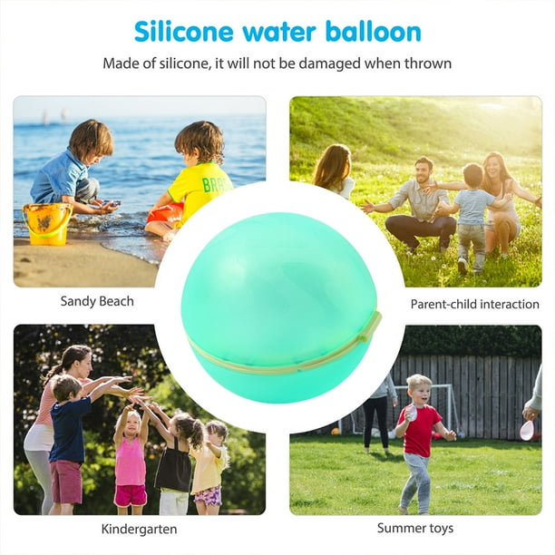 Globo De Agua Pelota Absorbente Magnética Para Jugar En La Playa Al Aire Libre, Juguete Para Jugar En La Piscina, Juegos De Agua Para Piscina