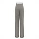 thumbnail image 4 of Pantalones de yoga Gibobby Pantalones casuales adelgazantes de moda de color sólido Gris M, 4 of 5