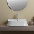 thumbnail image 2 of Britannia Rectangular Above Mount Basin with Single Faucet Hole Drill, 2 of 4