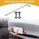 thumbnail image 2 of 1 Juego de Tornillos Antirrobo para Placas de Licencia M6 de 1/4" - Kits de Sujetadores de Seguridad para Marco de Placa de Coche con 2 Arandelas - Aleación de Titanio Azul Profundo, 2 of 7