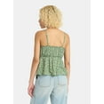 thumbnail image 3 of No Boundaries Woven Ruffle Top, Women’s, 3 of 5