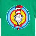 thumbnail image 3 of Dr. Seuss - Cat In Hat Smile - Toddler And Youth Short Sleeve Graphic T-Shirt, 3 of 6
