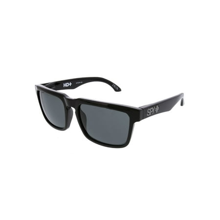 Men's Helm 673015038863 Black Square Sunglasses