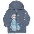 thumbnail image 3 of Frozen Elsa and Anna Girls 2 Pack Hoodie and Crewneck Long Sleeve Tee, 4-6X, 3 of 4