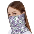 thumbnail image 4 of KLL Lavender Flowers Pirnt Wicking Running Beanie Head Wrap Cycling Bandana for Men Women, 4 of 8