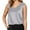 Grey, variant on Women Summer Tops Women's Pure Color Silk Strap Tank Top With Round Neck Color Tops for Women Camisole Organic Cut off Sleeve Top for Camisoles with Support Crop Workout Feeding Compression Grey 3XL