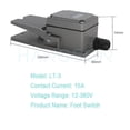 thumbnail image 1 of LT-3 LT-4 LT5 Foot Switch Momentary LTH-1/6 Latching TFS-302 TFS-402 Power Foot Pedal Switch, 1 of 5