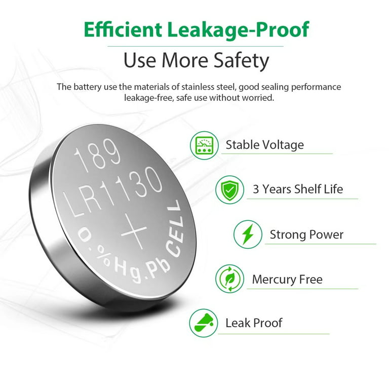Good Quality AG10/LR1130 Button Battery Wholesale - Microcell Battery