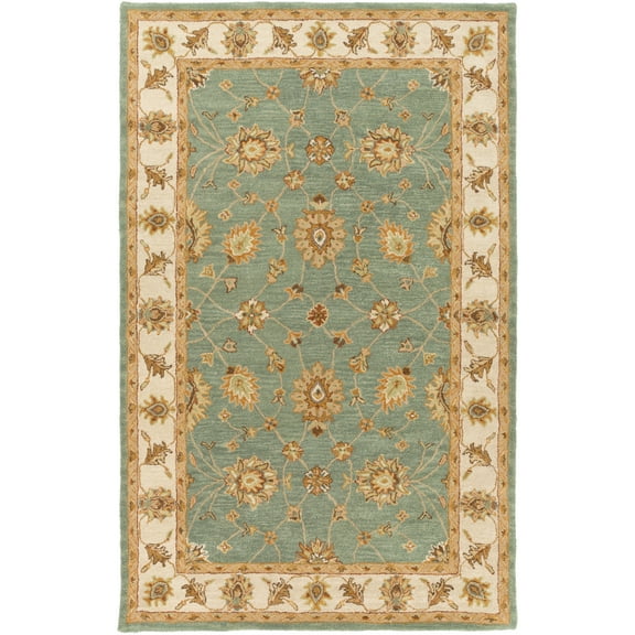 Artistic Weavers Hattie Green 7'6" x 9'6" Traditional Oriental Area Rug