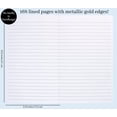 thumbnail image 2 of Cuaderno nupcial Kate Spade New York, tapa dura 8.25"x5.25" con 200 páginas rayadas, señorita a señora. (70 characters), 2 of 3