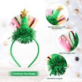thumbnail image 4 of Frcolor 4 Uds diademas navideñas encantadoras y elegantes aros de pelo accesorios para el cabello niños adultos regalos de fiesta de Navidad, 4 of 8