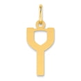 thumbnail image 1 of Diamond2Deal 14K Pendentif Initiale Lettre Y en Or Jaune pour Femmes, 1 of 3