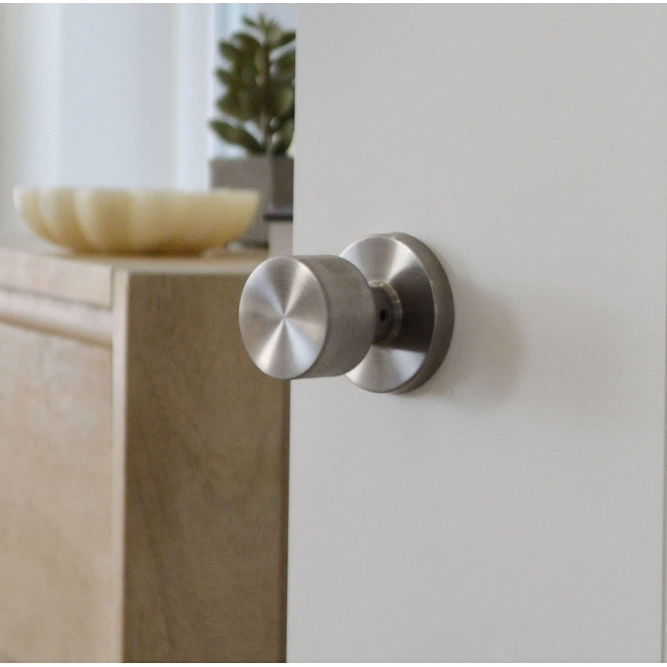 Sure-Loc BG101 32D Bergen Passage Door Knob Set - Satin Stainless