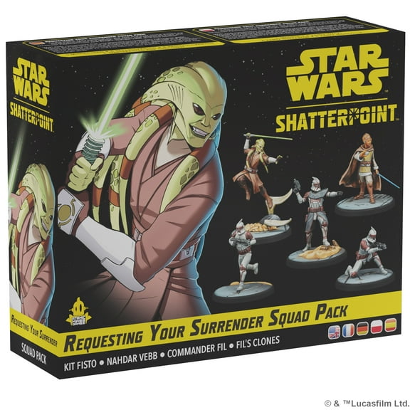 Star Wars: Shatterpoint - Requesting Your Surrender Squad Pack for Ages 14 , from Asmodee
