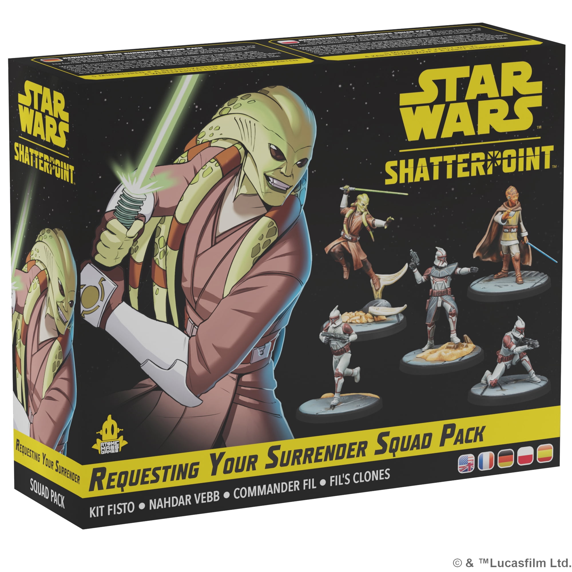 Star Wars: Shatterpoint - Requesting Your Surrender Squad Pack for Ages 14+, from Asmodee