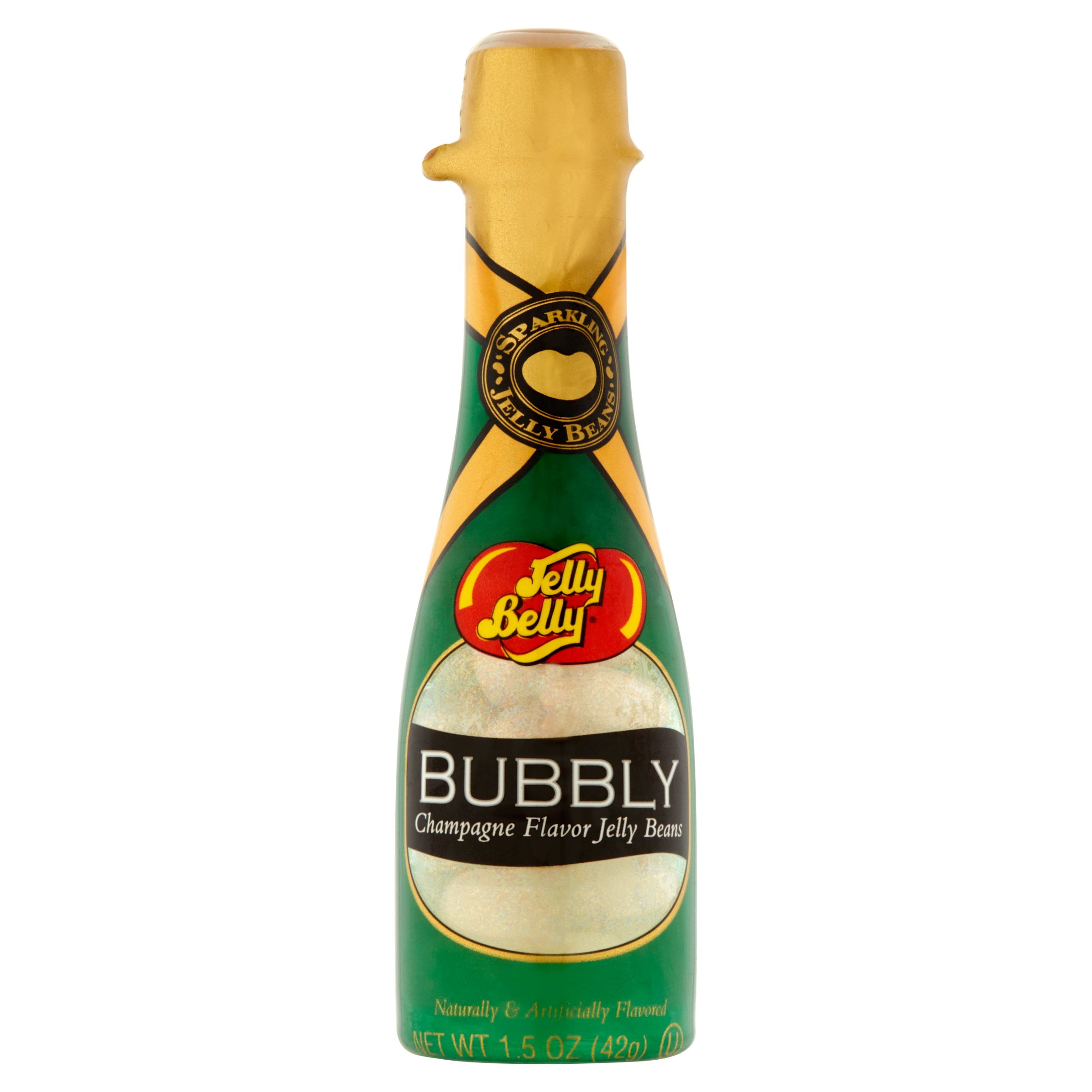 Jelly Belly, Bubbly Sparkle Champagne Jelly Beans, 1.5 Oz