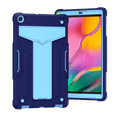 thumbnail image 2 of Galaxy Tab A 10.1 2019 Case T510 T510, Allytech Heavy Duty Protection Multi Angle Viewing Stand Shockproof Kids Friendly Rugged Back Cover Case for Samsung Galaxy Tab A 10.1" 2019, Navyblue/Blue, 2 of 4