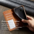 thumbnail image 6 of Premium PU Leather Flip Folio Case for iPhone 11, Protective Case with Kickstand Card Slot Holder Hidden Magnetic Closure Shockproof Wallet Cover for iPhone 11 6.1 inch - Blue, 6 of 7
