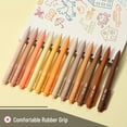 thumbnail image 6 of Mr. Pen- Retractable Gel Pens for Journaling, 12 Pack, Assorted Color Ink(Autumn Leaves), Fast Dry, Colorful & Soft grip Barrels, 6 of 9