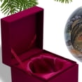 thumbnail image 3 of Bass Fish on a Lure Hand Painted Mouth Blown Glass Ornament, 3 of 4