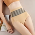 thumbnail image 3 of Vente de Liquidation 2025 Culottes pour Femmes Taille Haute Rayures Ventre Rehausse-Fesses, 3 of 4