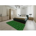 thumbnail image 5 of Ahgly Company Machine Washable Indoor Rectangle Transitional Green Area Rugs, 6' x 9', 5 of 7