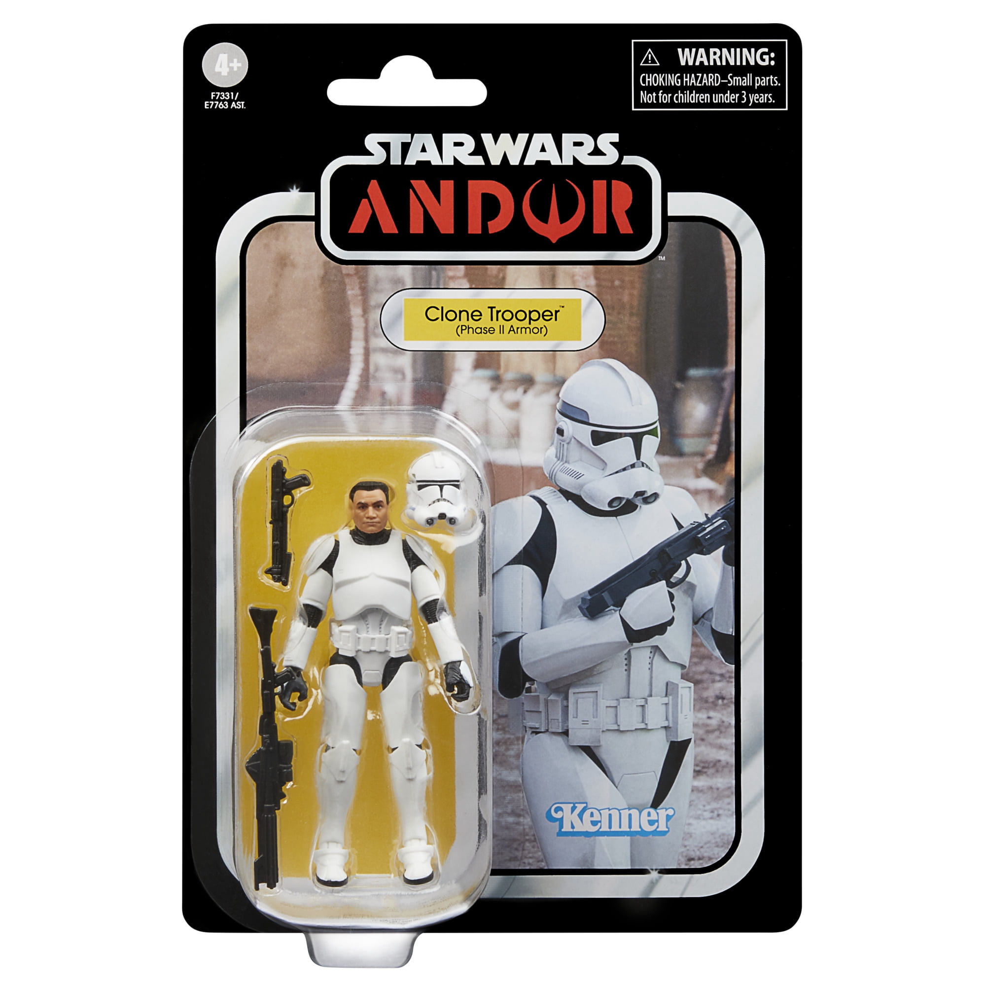 Star Wars The Vintage Collection Phase II Clone Trooper Action Figures (3.75”)