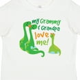 thumbnail image 4 of Inktastic My Grammy and Grandpa Love Me Grandson Dinosaur Boys Toddler T-Shirt, 4 of 5