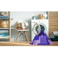 thumbnail image 2 of Ahgly Company Machine Washable Indoor Round Transitional Purple Daffodil Purple Area Rugs, 5' Round, 2 of 7