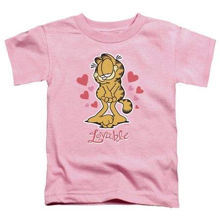 

Garfield - Lovable - Toddler Short Sleeve Shirt - 4T