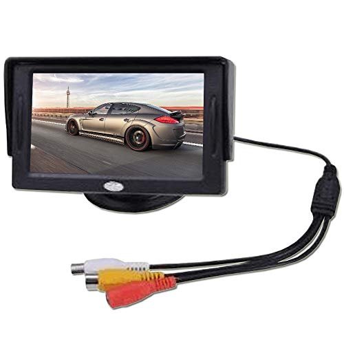 BW 4.3 pulgadas LCD TFT TFT Pantalla de monitor de retroceso para la cámara de respaldo del automóvil