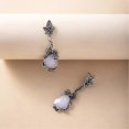 thumbnail image 3 of Pendientes con borlas de cristal de la serie rosa, encantadores y llamativos de 48 estilos, 55492-PK, 3 of 5