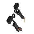 thumbnail image 3 of Luz de señal de giro Mini Led E Mark para motocicleta, lámpara indicadora de funcionamiento Compatible con R18 (negro), 3 of 5