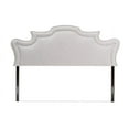 thumbnail image 3 of Baxton Studio Debbie Modern and Contemporary Greyish Beige Fabric Queen Size Headboard, 3 of 6