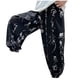 thumbnail image 1 of Odeerbi 5-15 Años Niños Pantalones de Seda Acampanados de Verano Pantalones Jogger Con Estampado Caligráfico Pantalones Farol de Secado Rápido Pantalones Haren, 1 of 4