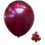 Burgundy Balloons,100 Pcs 12 inch 3.2g Thicken for Maroon Wedding Anniversary Decorations,Birthday,Baby Showers,Bridal Shower Weddings,Bachelorette Receptions Party Decorations