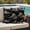 Black, variant on Blue Grey Moon Night Outdoor Pillow Covers 16x16 Inch Throw Pillow Covers Set of 2 Waterproof Decorative Pillow Cases Starry White Evening Cushion Covers for Patio Furniture Garden Couch Sofa