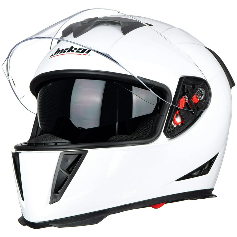 Full-Face Adult Street Motorcycle Helmet, Formwork Double Visor